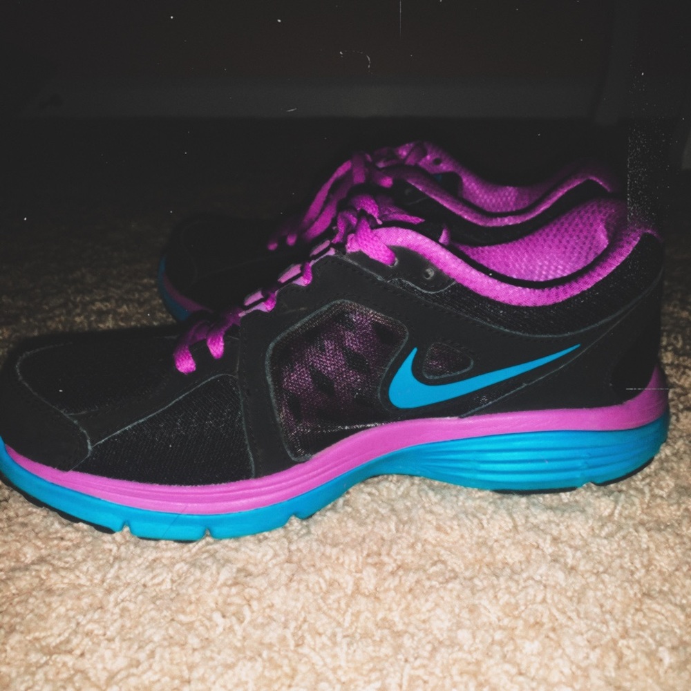 SICK PURPLE AND BLuE NIKe AIRS💜💙